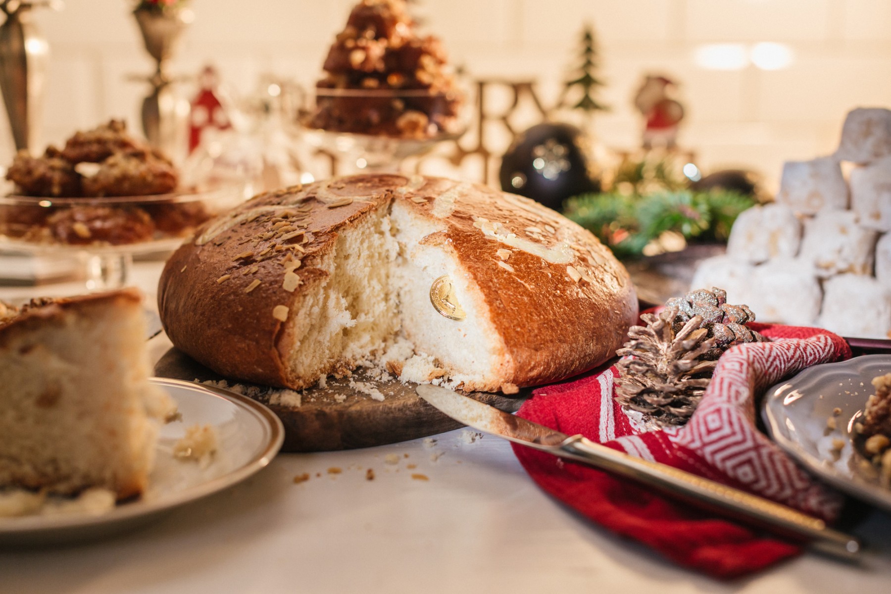 Επαγγελματική φωτογράφισή τροφίμων χριστουγεννιάτικα - Biscotti Τσούγγαρη