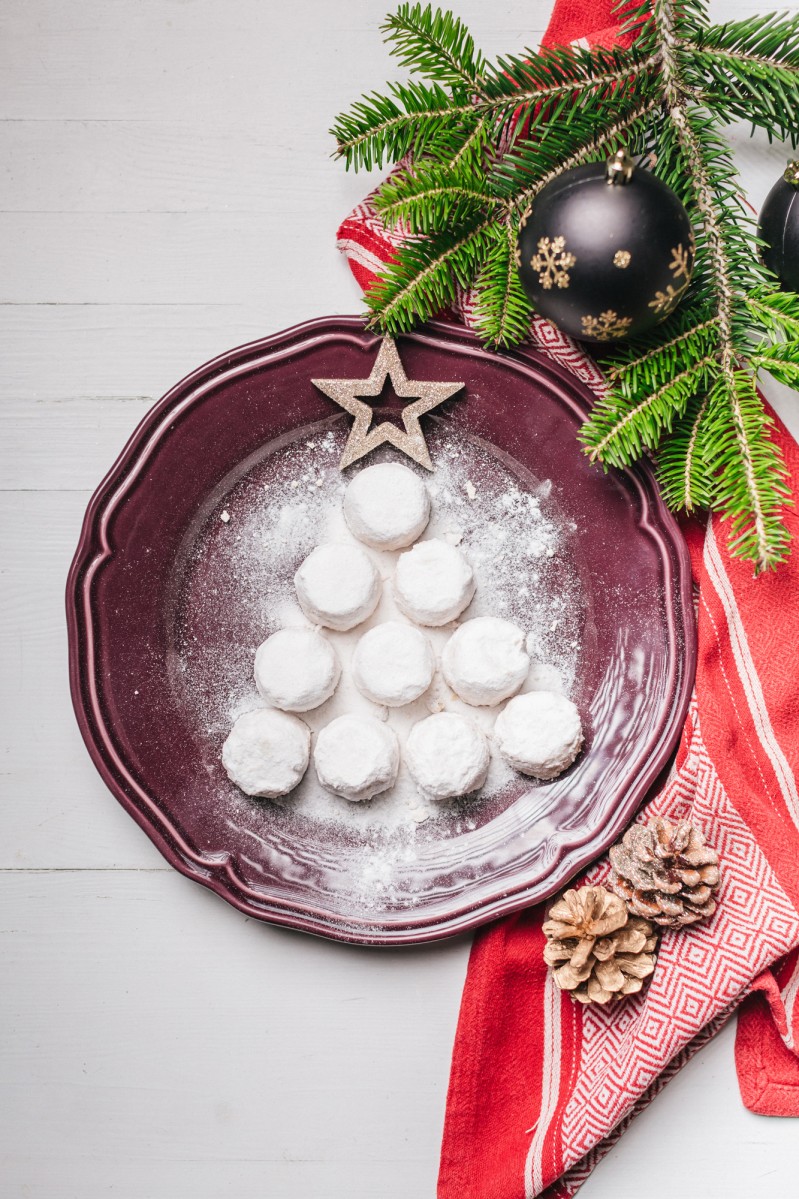 Επαγγελματική φωτογράφισή τροφίμων χριστουγεννιάτικα - Biscotti Τσούγγαρη